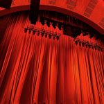 Radio City Music Hall Red Velvet Curtain NYC Entertainment Travel